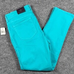 NYDJ Jeans 4 Lift Tuck Straight Leg Pants Resort Vacation 32x28 USA Made Y2K 90s